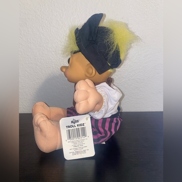 Troll Kidz SINBAD 2314 Pirate Doll vintage still with original tag Russ Brand - Picture 5 of 9
